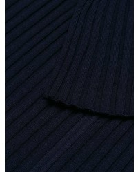 dunkelblauer Kurzarmpullover von Chloé