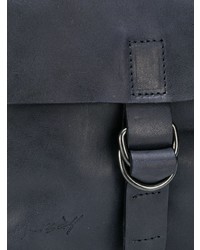 dunkelblauer Leder Rucksack von Marsèll