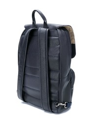 dunkelblauer Leder Rucksack von Zanellato