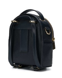 dunkelblauer Leder Rucksack von MICHAEL Michael Kors