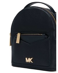 dunkelblauer Leder Rucksack von MICHAEL Michael Kors