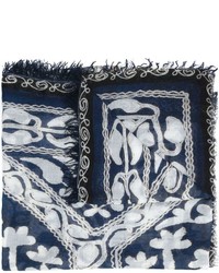 dunkelblauer leichter Schal von Figue