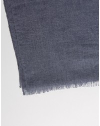 dunkelblauer leichter Schal von Asos