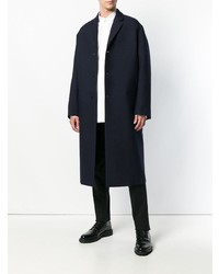 dunkelblauer Mantel von Jil Sander