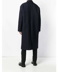 dunkelblauer Mantel von Jil Sander