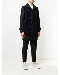 dunkelblauer Mantel von Comme Des Garcons SHIRT