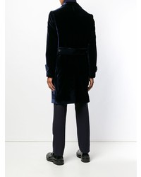 dunkelblauer Mantel von Emporio Armani