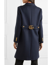 dunkelblauer Mantel von Gucci