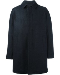 dunkelblauer Mantel von MAISON KITSUNÉ
