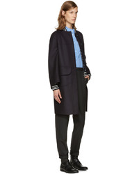 dunkelblauer Mantel von Jil Sander Navy