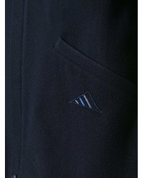 dunkelblauer Mantel von Versace Vintage