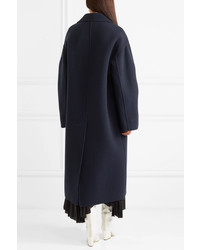 dunkelblauer Mantel von Jil Sander