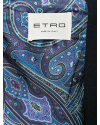 dunkelblauer Mantel von Etro