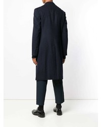 dunkelblauer Mantel von Yohji Yamamoto
