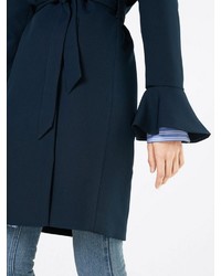 dunkelblauer Mantel von Vero Moda