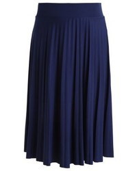 dunkelblauer Midirock von Anna Field
