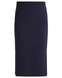 dunkelblauer Midirock von IVY & OAK