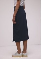 dunkelblauer Midirock von STREET ONE