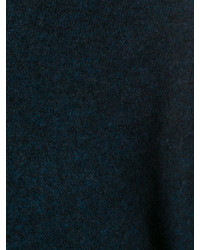 dunkelblauer Mohair Oversize Pullover von Ellery