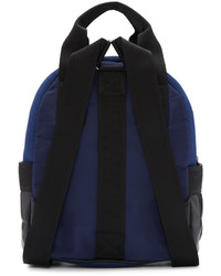 dunkelblauer Nylon Rucksack von Miu Miu