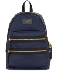 dunkelblauer Nylon Rucksack von Marc Jacobs