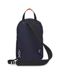 dunkelblauer Nylon Rucksack von Prada