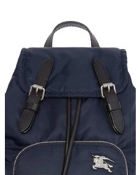 dunkelblauer Nylon Rucksack von Burberry