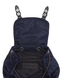 dunkelblauer Nylon Rucksack von Burberry