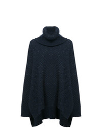 dunkelblauer Oversize Pullover von Adam Lippes