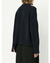 dunkelblauer Oversize Pullover von MRZ