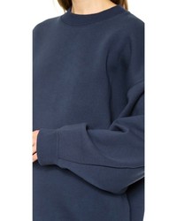 dunkelblauer Oversize Pullover von Acne Studios