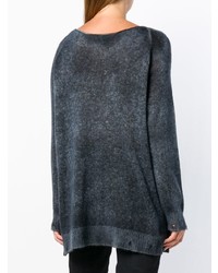 dunkelblauer Oversize Pullover von Avant Toi
