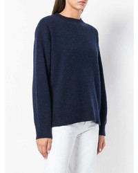 dunkelblauer Oversize Pullover von Sofie D'hoore