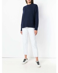 dunkelblauer Oversize Pullover von Sofie D'hoore