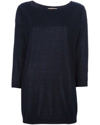 dunkelblauer Oversize Pullover von Nuur