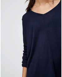 dunkelblauer Oversize Pullover von Vero Moda