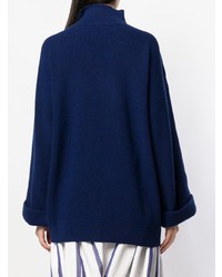 dunkelblauer Oversize Pullover von A.P.C.