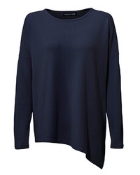 dunkelblauer Oversize Pullover von PATRIZIA DINI by Heine