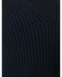 dunkelblauer Oversize Pullover von Stella McCartney
