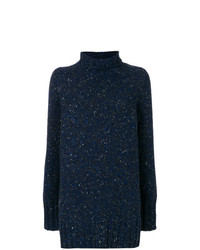 dunkelblauer Oversize Pullover von The Row