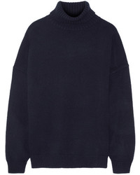 dunkelblauer Oversize Pullover von Tibi