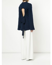 dunkelblauer Oversize Pullover von Ellery