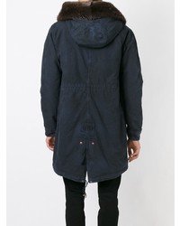 dunkelblauer Parka von Mr & Mrs Italy