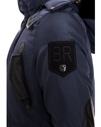 dunkelblauer Parka von BLACKROCK