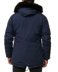 dunkelblauer Parka von BLACKROCK