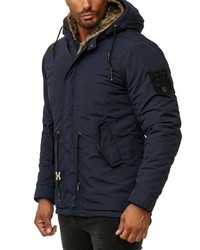 dunkelblauer Parka von BLACKROCK