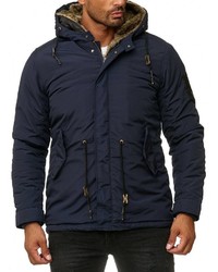 dunkelblauer Parka von BLACKROCK