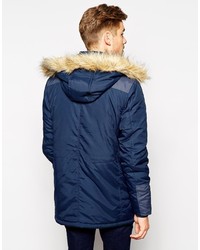 dunkelblauer Parka von Blend of America