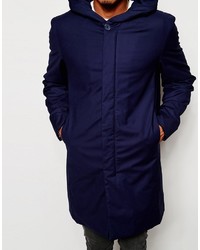 dunkelblauer Parka von Asos