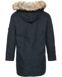 dunkelblauer Parka von camel active